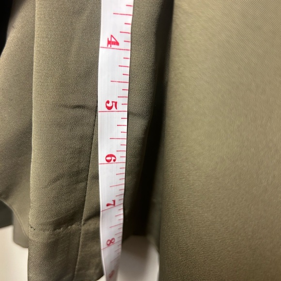 Green Label Ralph Lauren Army Green Classic Flowy Pocket Shorts Sz 12 Large - Picture 4 of 10